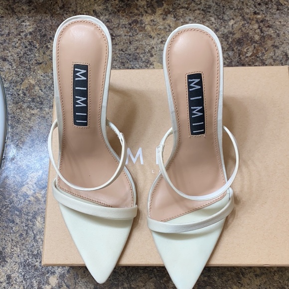 Mimi London Double Strap Mules - Picture 3 of 6